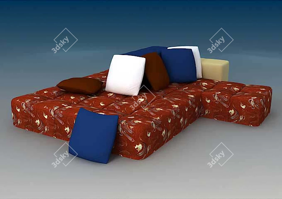 Macis L-Studio Sofa 3D model image 1