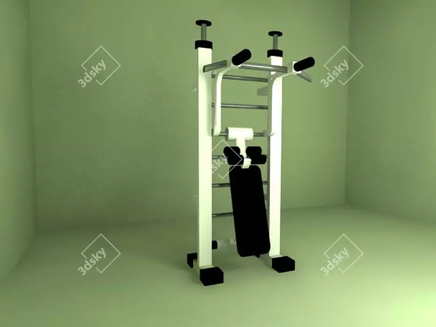 Virtual Fitness Simulator 3D model image 1