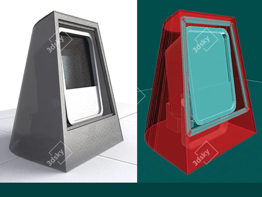 Arch Beam Spotlight: Illuminate with Style 3D model image 1