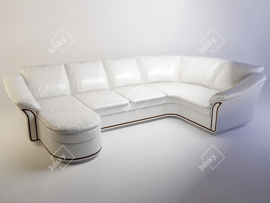 Mobel&Zeit Profi Divan MZ 3D model image 1