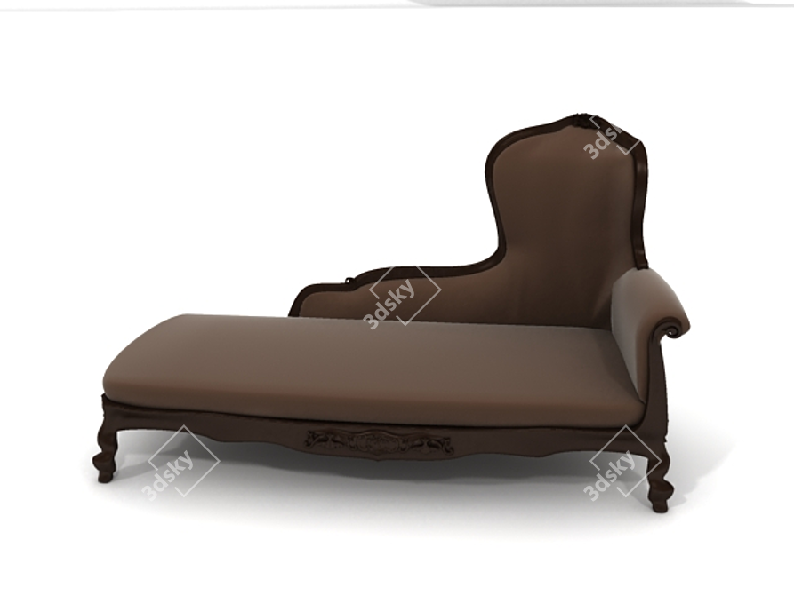 Modern Fabric Sofa 3D model image 1