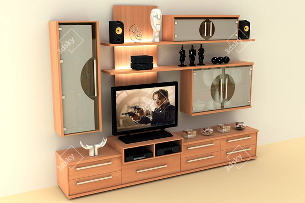 Cosy Homeland: Gorka in the Living Room 3D model image 1
