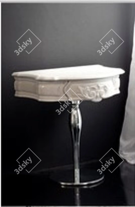 ORLY Nightstand: Sleek and Stylish 3D model image 1