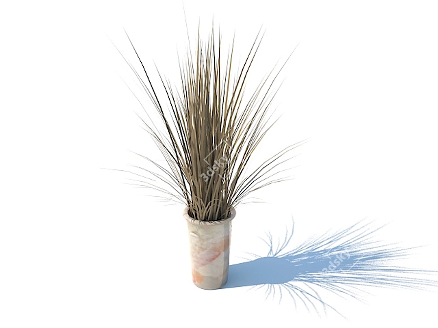  Rustic Elegance Vase 3D model image 1