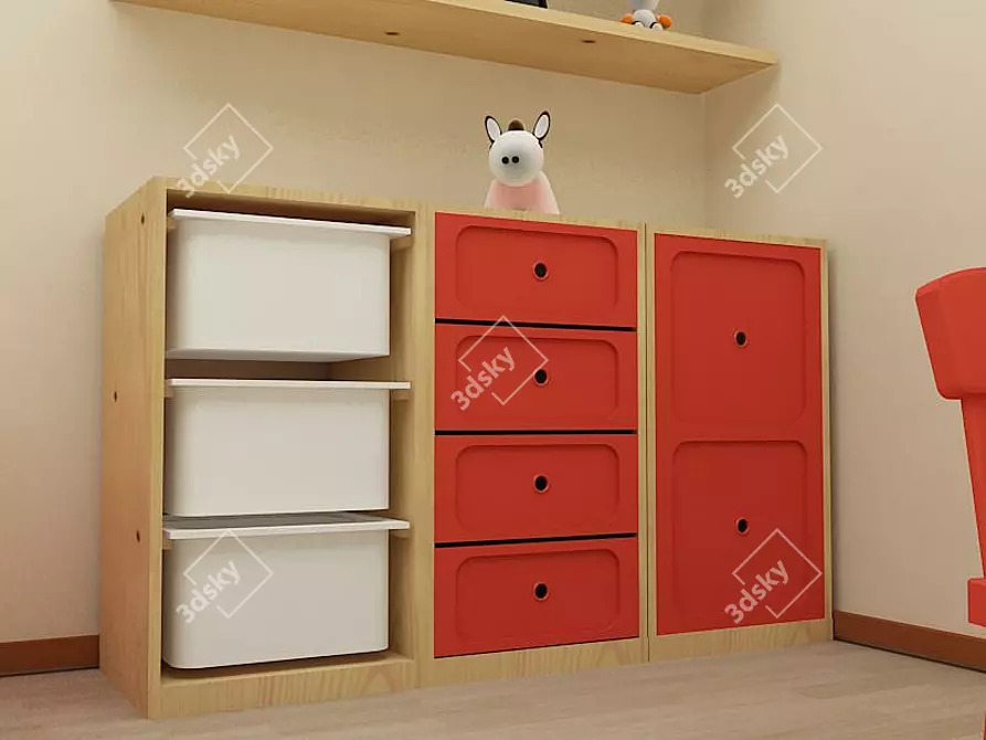 Sleek & Stylish IKEA Furniture 3D model image 1