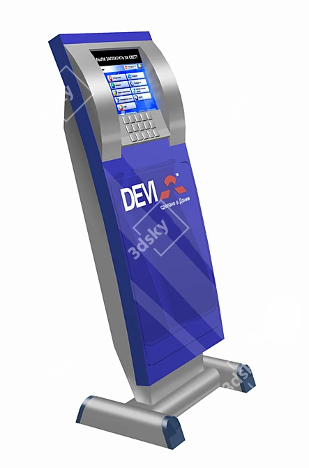 InfoTech Terminal 2 3D model image 1