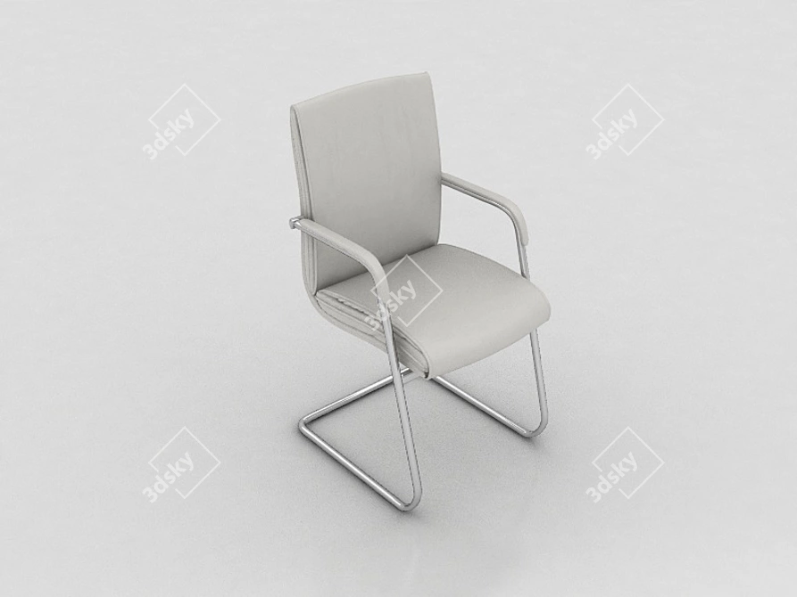 ErgoMax "Theorem" Office Chair 3D model image 1