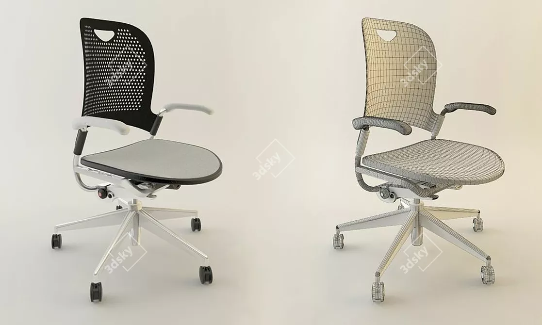 Modern Chair: Stylish and Timeless 3D model image 1