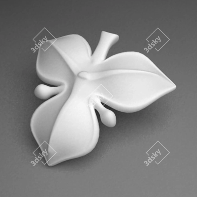 Lucky Clover Stucco 3D model image 1