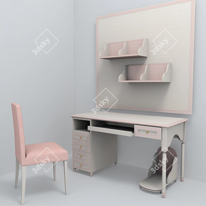 Elegant Ferretti&Ferretti Table 3D model image 1