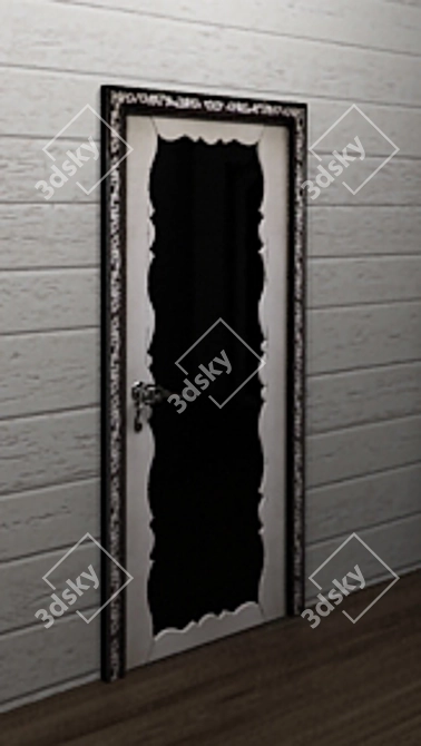 Romangoli Rondo Textured Door 3D model image 1