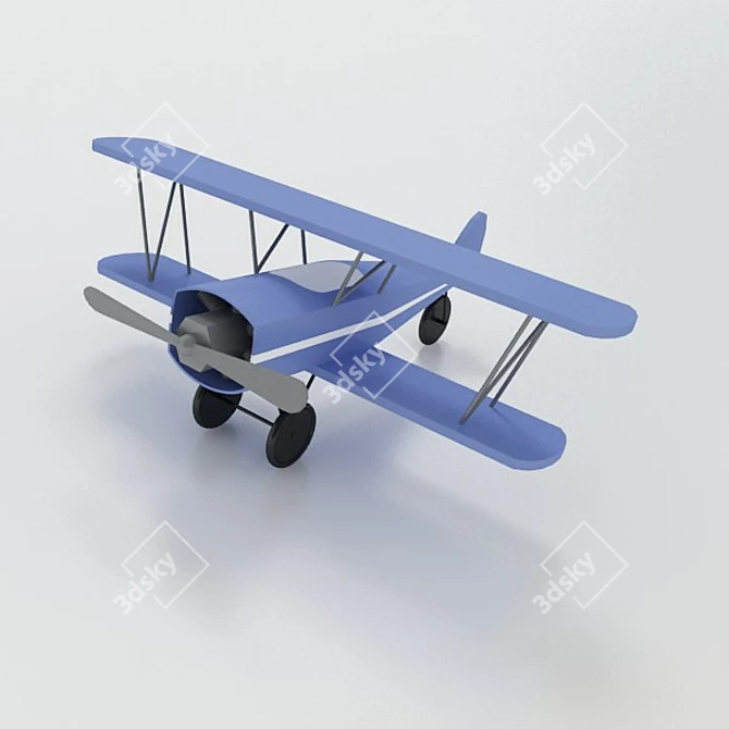 Flight Fun Toy Aircraft 3D model image 1