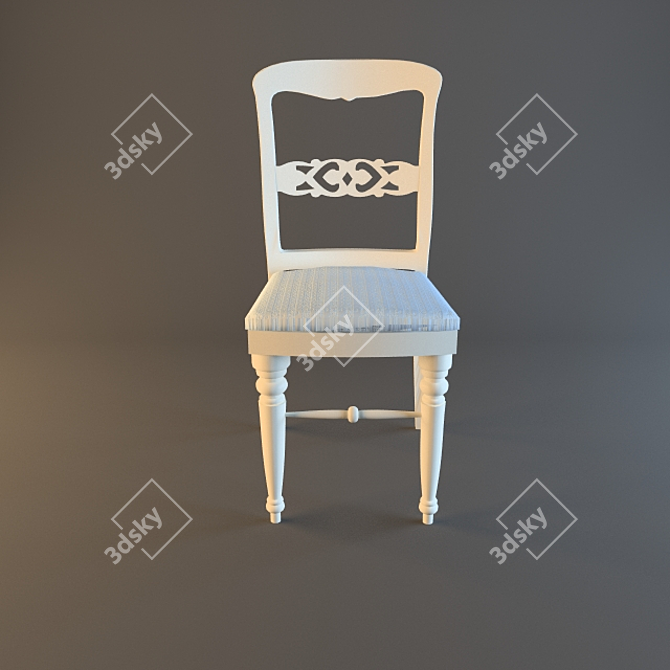 Halley Provence Chair for Children 3D model image 1