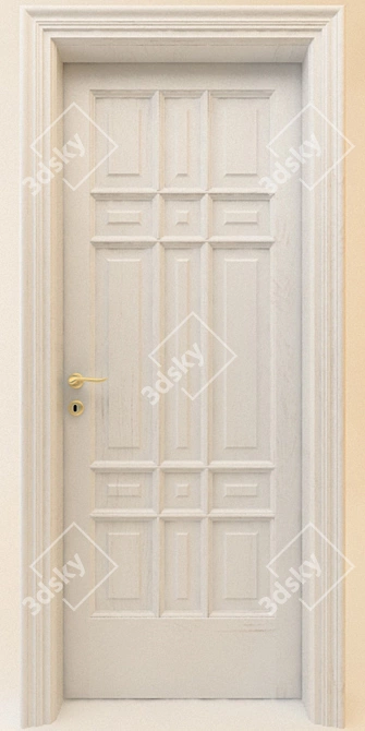 Brightberry 1R Door: A Perfect Blend of Style and Durability 3D model image 1