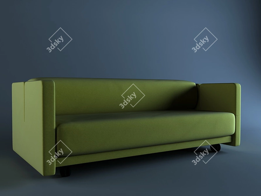 Campeggi WowSofa: Sleek and Stylish 3D model image 1