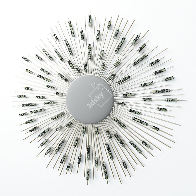 Cristofer Guy Decorative Mirror - Textured 3D model image 1