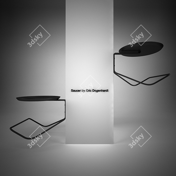 Versatile Entryway Organizer Shelf 3D model image 1
