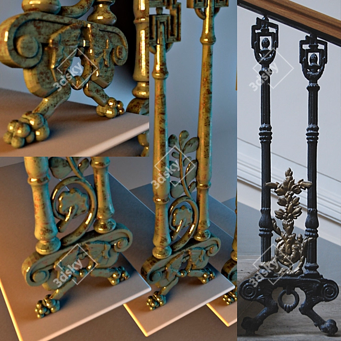 Kaznacheyskaya SPb Staircase 3D model image 1
