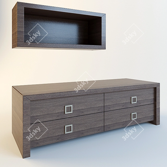 Modernize Your Space with BRW Sorrento 3D model image 1