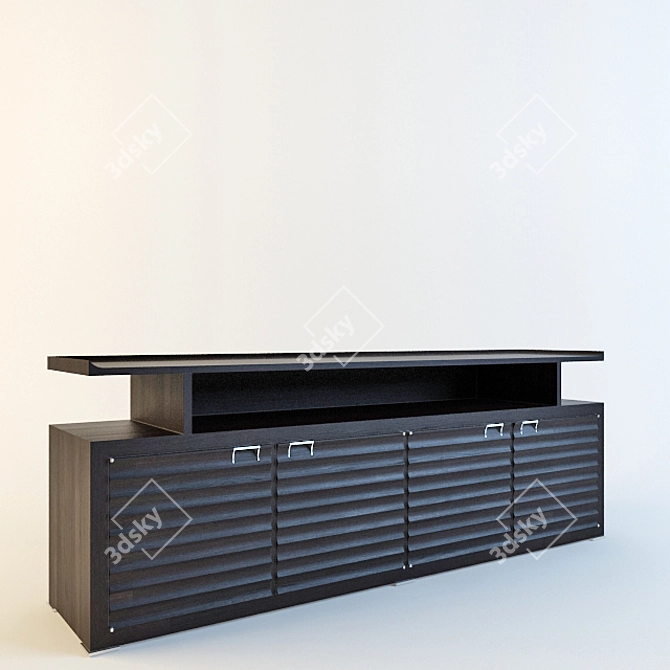 Potocco Aura Comode 3D model image 1
