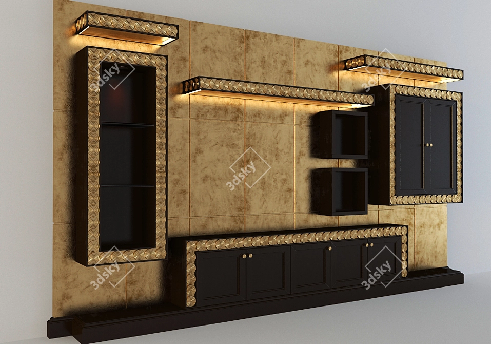 Modern Reading Haven 3D model image 1