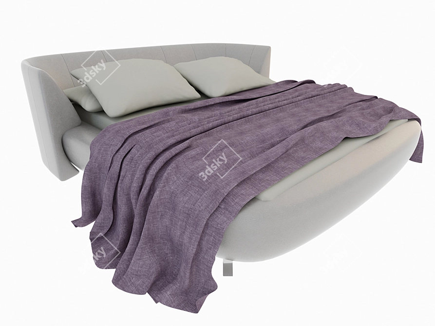 Luxury Swiss Bed - Desede (ds1164) 3D model image 1