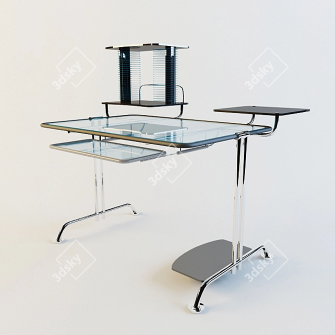 "Black Rock" Desktop Computer 3D model image 1