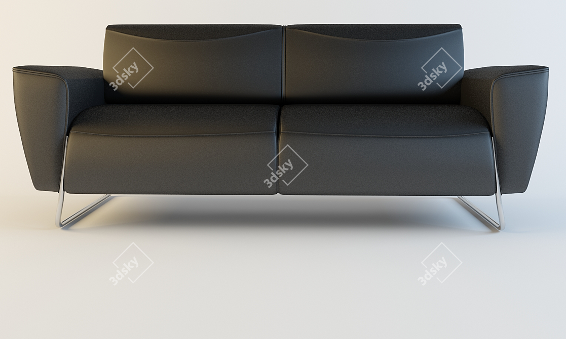 Modern Chic Sofa 3D model image 1