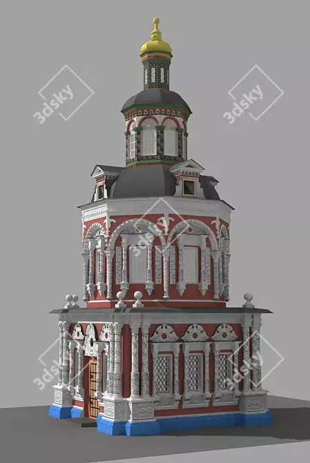 Elevated Walkway 3D model image 1