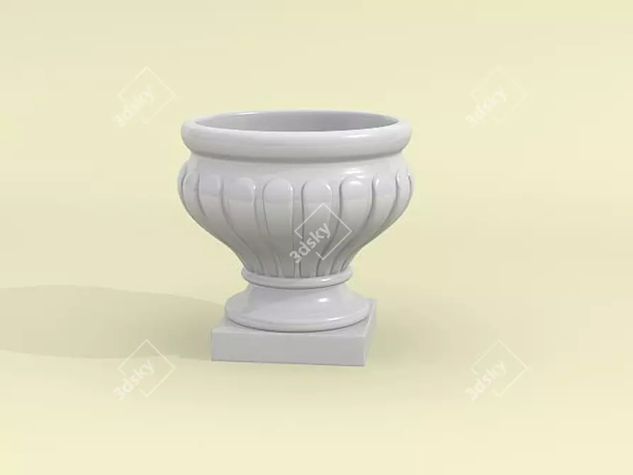 Turkish Bath Water Scoop 3D model image 1