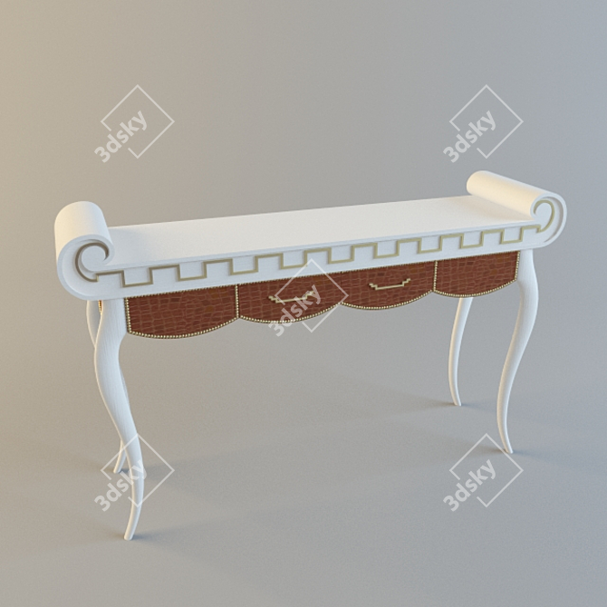 Colombostile Console: Elegant and Functional 3D model image 1