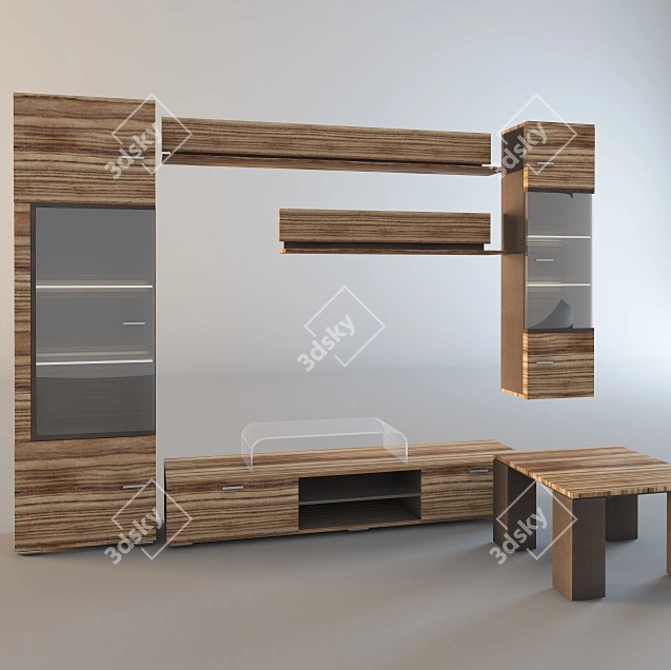 Modern Living CITY 3D model image 1