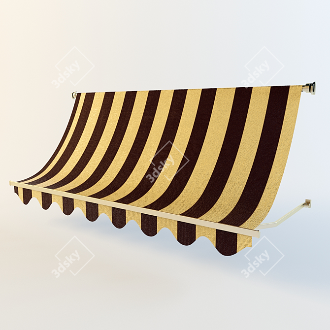 Elegant Sunshade: Marquis 3D model image 1