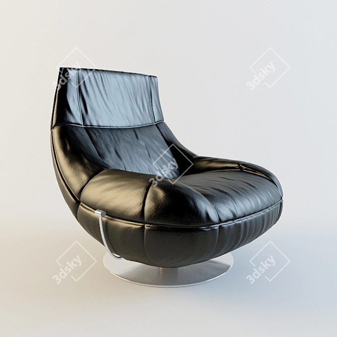 Swiss-made De Sede DS-166 Chair 3D model image 1
