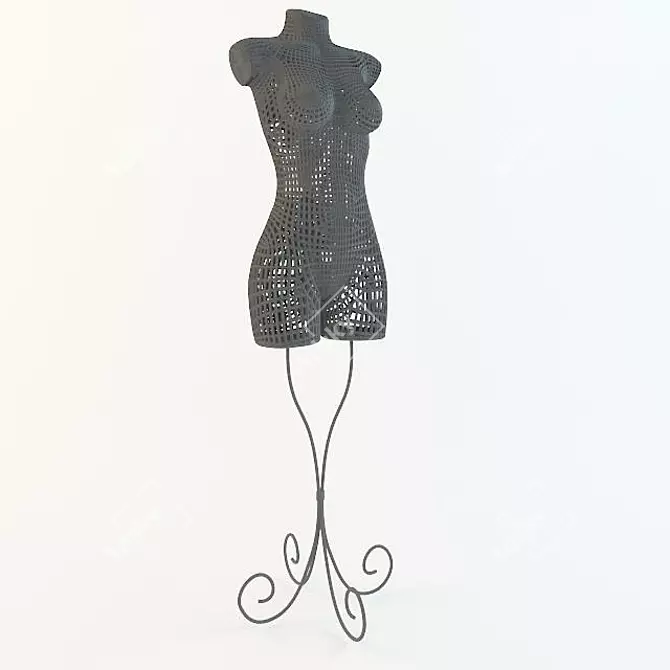 Flexible Jointed Mannequin 3D model image 1