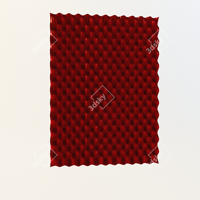 Luxuria 3D Panel: Elegant & Exquisite 3D model image 1