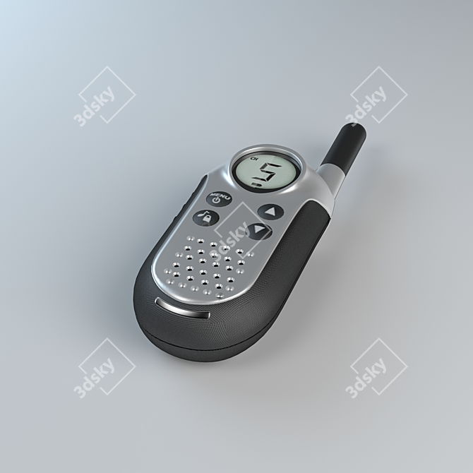 Wireless Communication Device
Portable Two-way Radio
Long-range Walkie Talkie
Handheld Communication Transceiver
Compact Walk 3D model image 1
