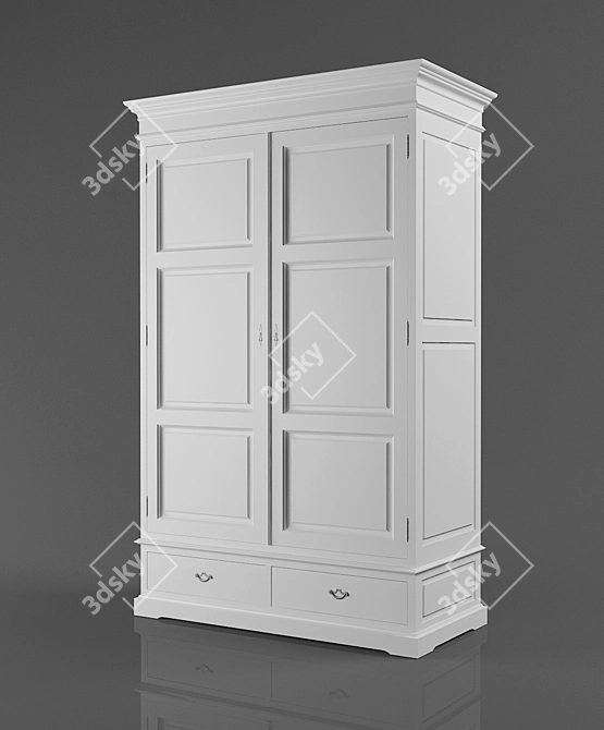 Versatile Storage Unit 3D model image 1