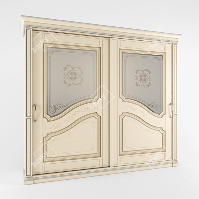 Italian Classic: Ferretti & Ferretti/Giove Wardrobe 3D model image 1