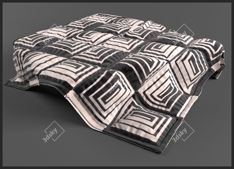 Ethereal Veil for Divine Comfort 3D model image 1