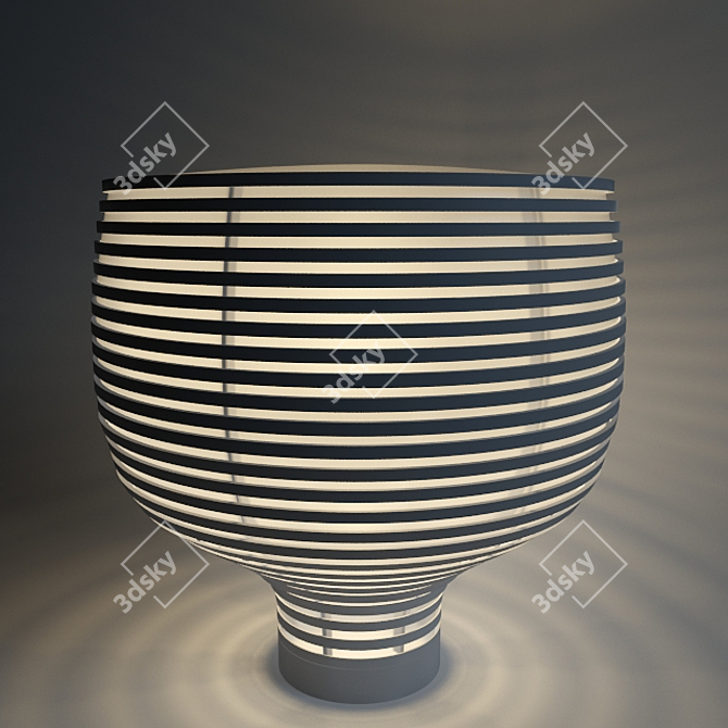 Ethereal Beehive Table Lamp 3D model image 1