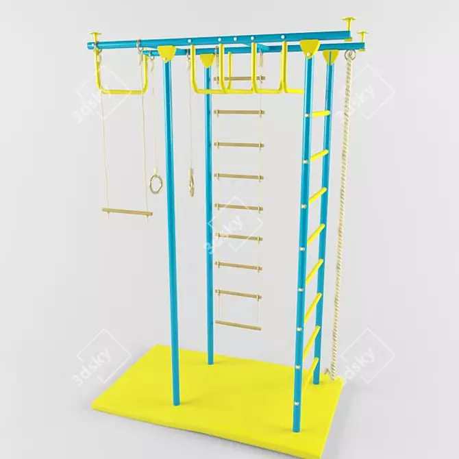 "Samson" Kids Sports Corner 3D model image 1