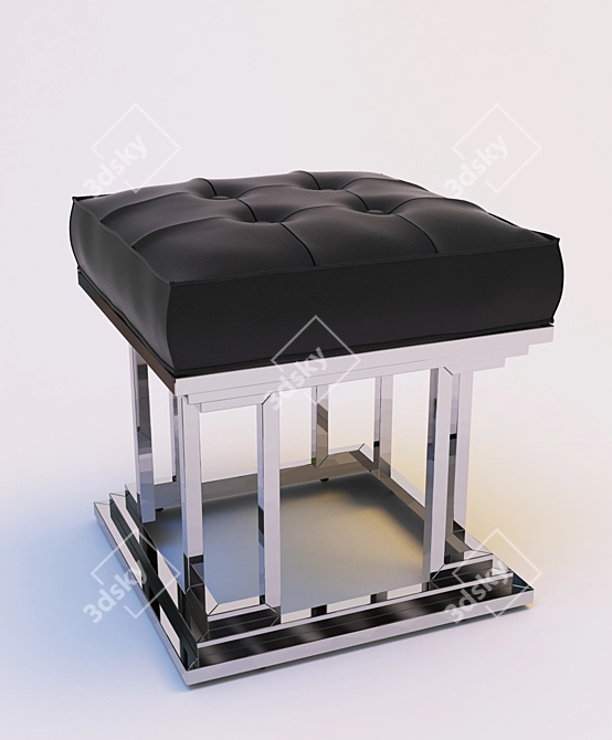 Stylish Eichholtz Desk: Perfect Blend of Form and Function 3D model image 1
