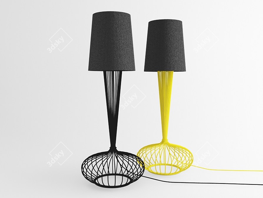 Naifdesign Darwin: Stylish Lighting Solution 3D model image 1