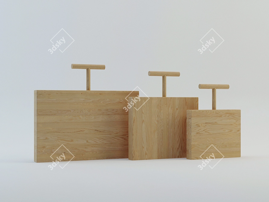 Sleek Skitsch TNT Table - Fabio Bortolani 3D model image 1