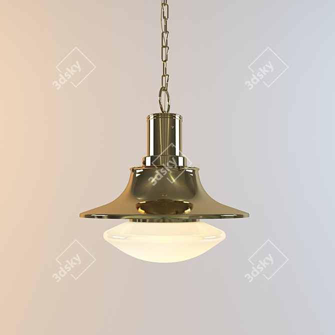 La Vecchia Marina Levante Pendant Light 3D model image 1