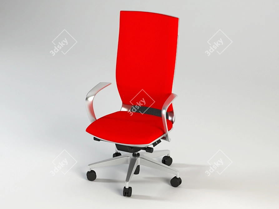 ErgoMax Moteo: Ultimate Office Chair 3D model image 1