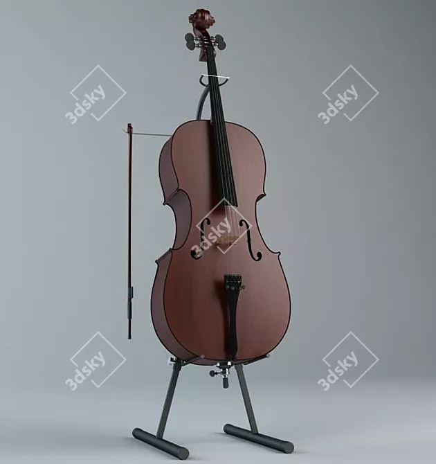 Classic Cellos: Exquisite Melodies 3D model image 1