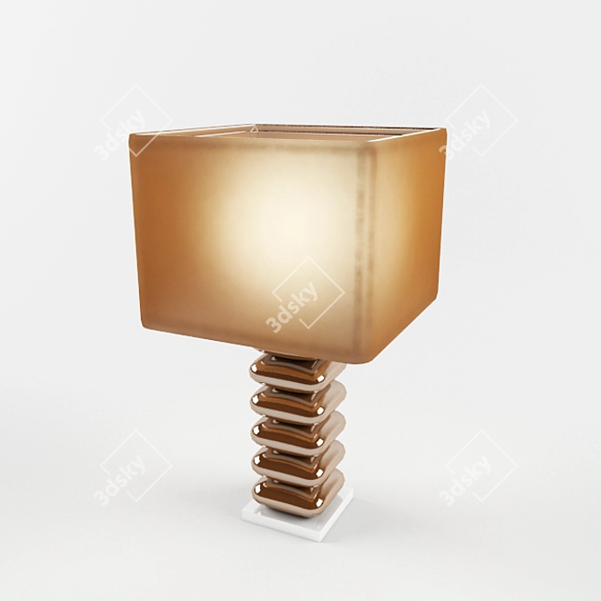 Cafe Table Lamp 3D model image 1