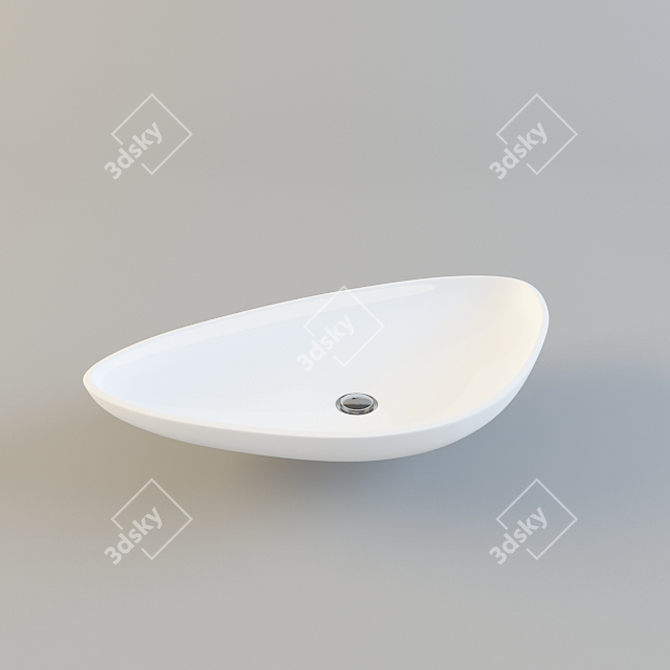 Axor Massaud Basin 3D model image 1